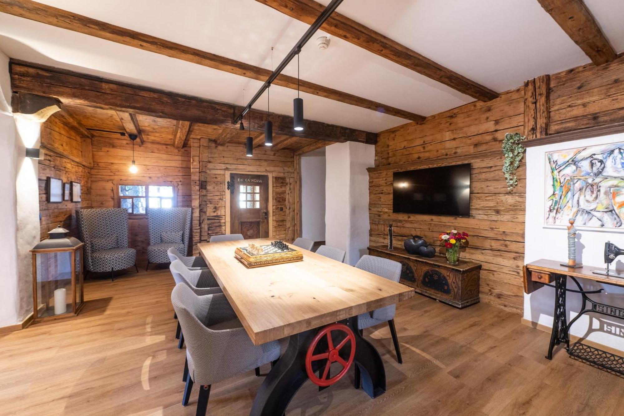 Hotel La Cruna Sedrun Ngoại thất bức ảnh